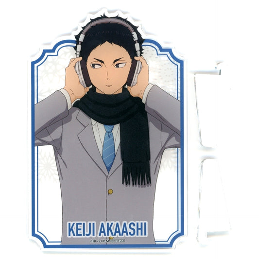 Keiji Akaashi Acrylic Board Haikyu!! in Namjatown Winter Ver. Mini Game Game Set! Prize [USED]