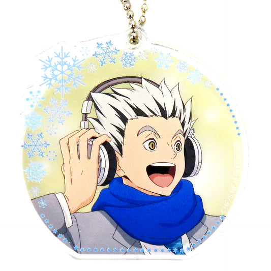 Kotaro Bokuto Acrylic Block Haikyu!! Play to the Fullest!! in Namjatown Winter Version Minigame Decide! Serve of Destiny! Point Capture! Prize [USED]