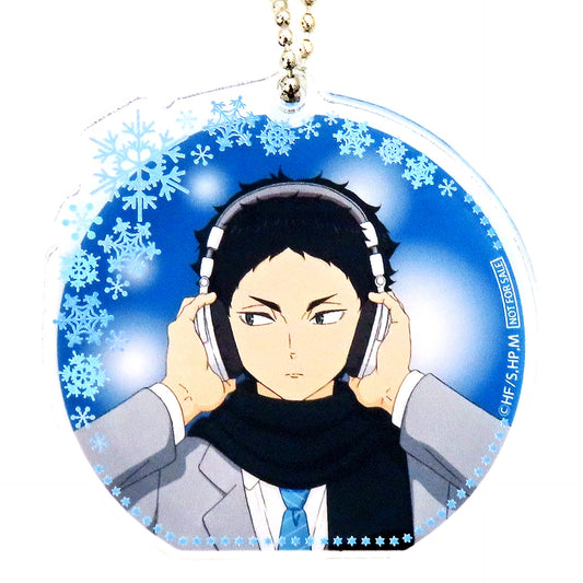 Keiji Akaashi Acrylic Block Haikyu!! Play to the Fullest!! in Namjatown Winter Version Minigame Decide! Serve of Destiny! Point Capture! Prize [USED]