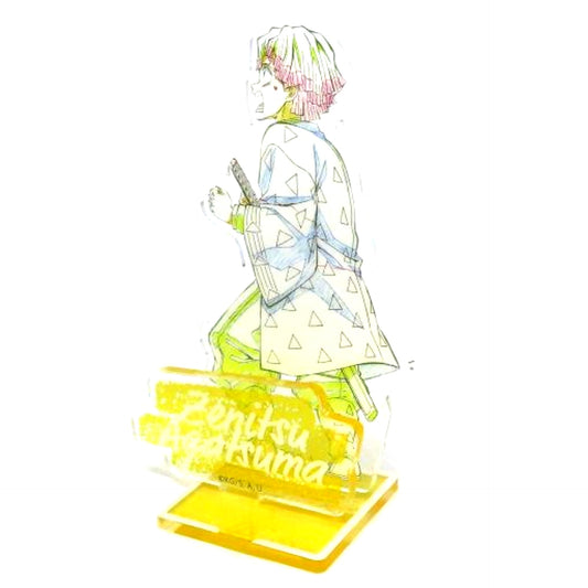 Zenitsu Agatsuma Demon Slayer: Kimetsu no Yaiba x ufotable DINING -HIROMA- Dining New Store Commemoration Original Art Acrylic Stand [USED]
