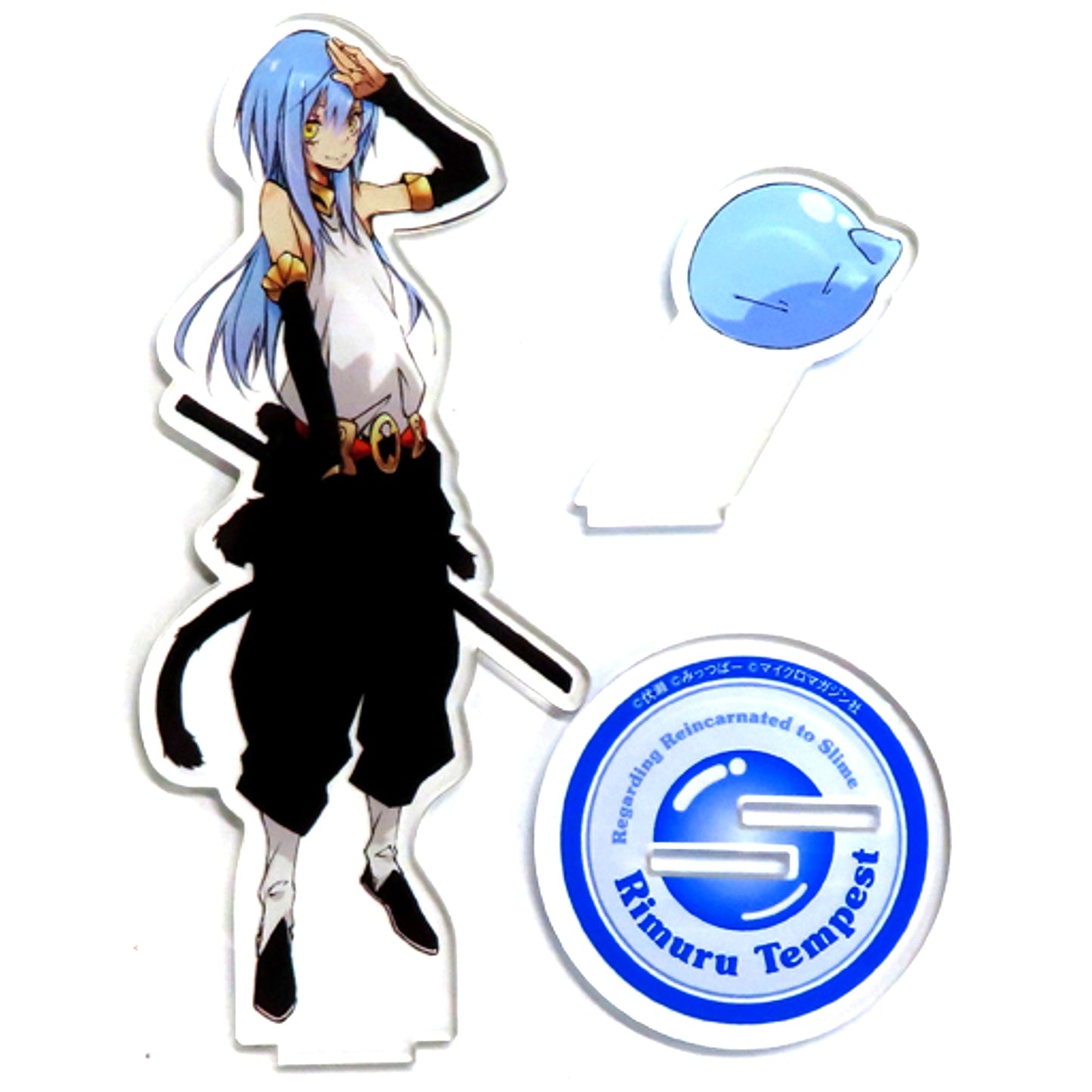 Rimuru Tempest Illustration Acrylic Stand Bundle Bonus for Light Novel That Time I Got Reincarnated as a Slime Vol 21 Special Edition [USED]