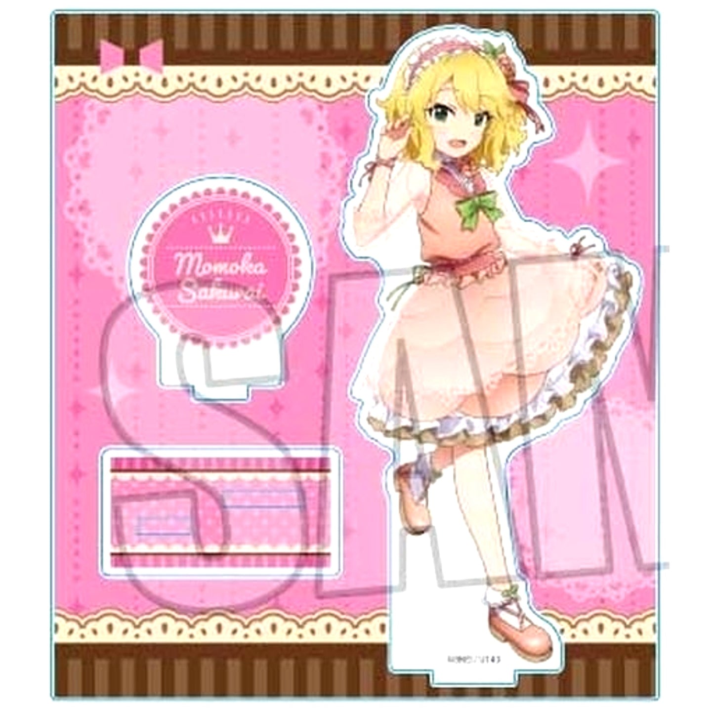 Momoka Sakurai The Idolmaster Cinderella Girls U149 Acrylic Stand SWEETS Dress Ver. [USED]