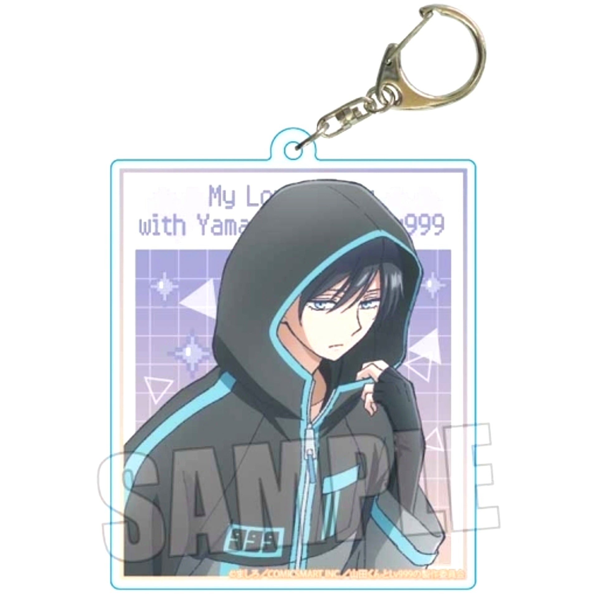Akito Yamada Cyberpunk My Love Story with Yamada-kun at Lv999 Big Acrylic Keychain [USED]