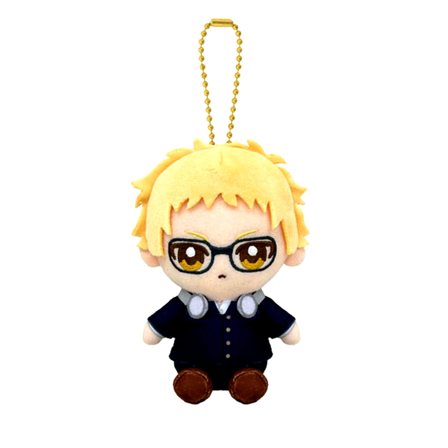 Kei Tsukishima Haikyu!! Chibi Nui Osuwari Mascot [USED]