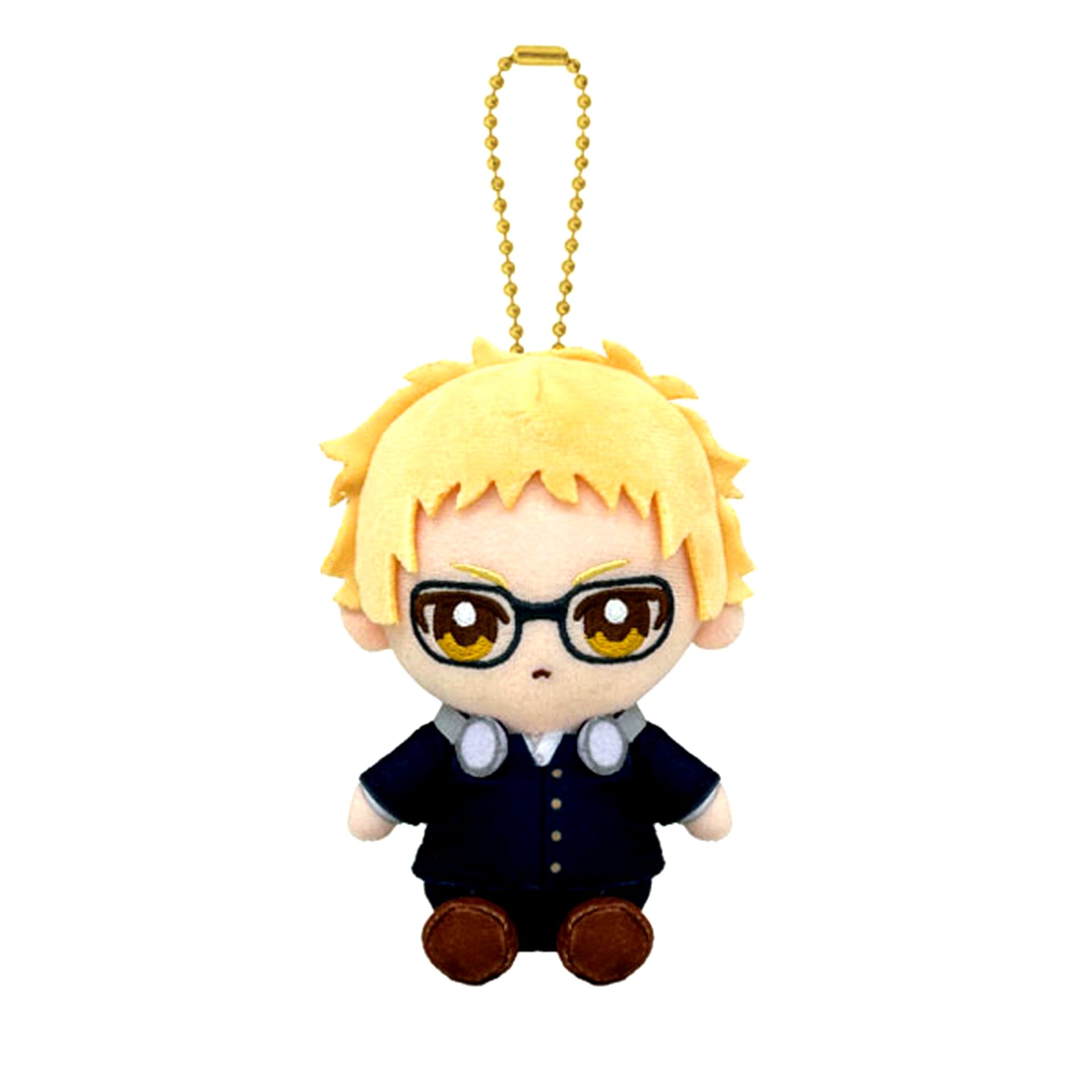 Kei Tsukishima Haikyu!! Chibi Nui Osuwari Mascot [USED]