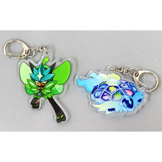 Pokemon Scarlet Violet: The Hidden Treasure of Area Zero Ogerpon & Others 2 Types set Original Acrylic Keychain 7net Shopping Limited Switch Software Purchase Benefits Keychains [USED]