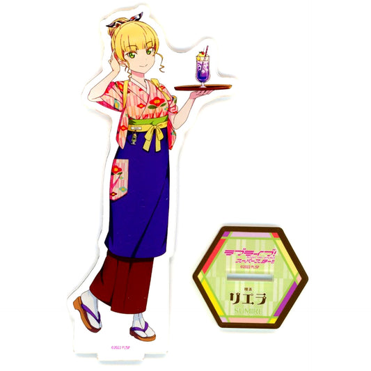 Sumire Heanna Acrylic Figure THE Chara CAFE STAND x Love Live! Superstar!! Cafe Liella [USED]
