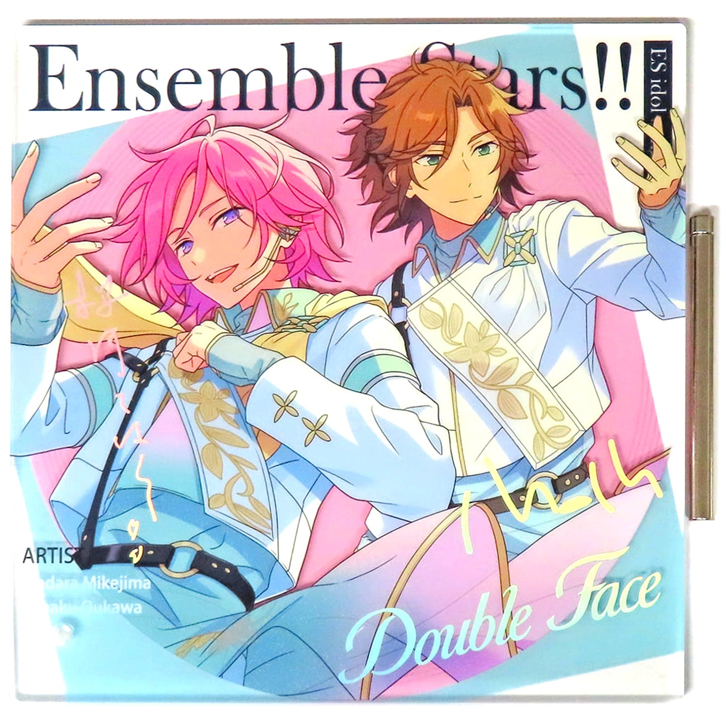 Jacket Design Ensemble Stars!! ES Idol Song Season 2 Double Face Acrylic Stand China Purchase Bonus [USED]