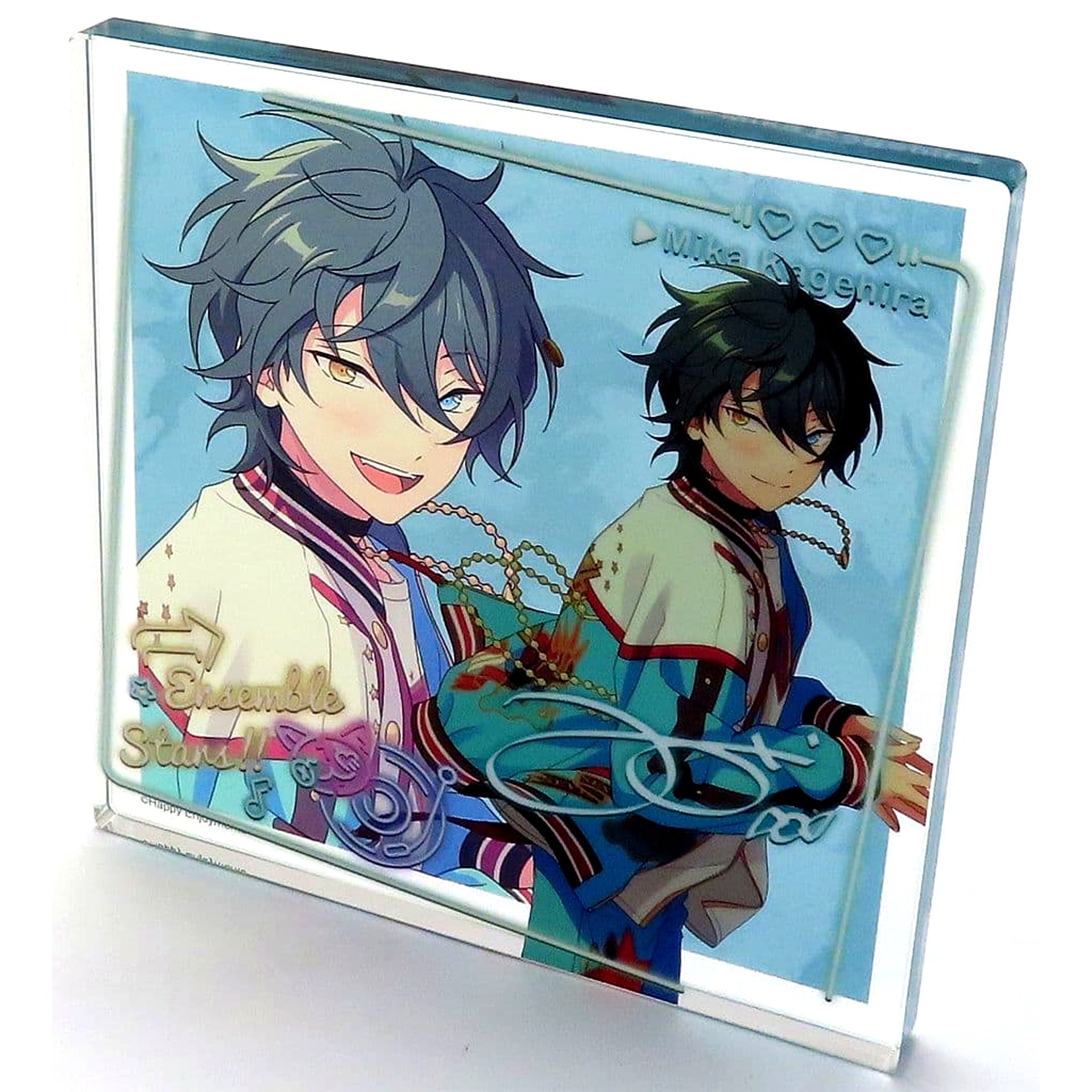 Mika Kagehira Ensemble Stars!! Commemorative Acrylic Block Square China 7th Anniversary [USED]