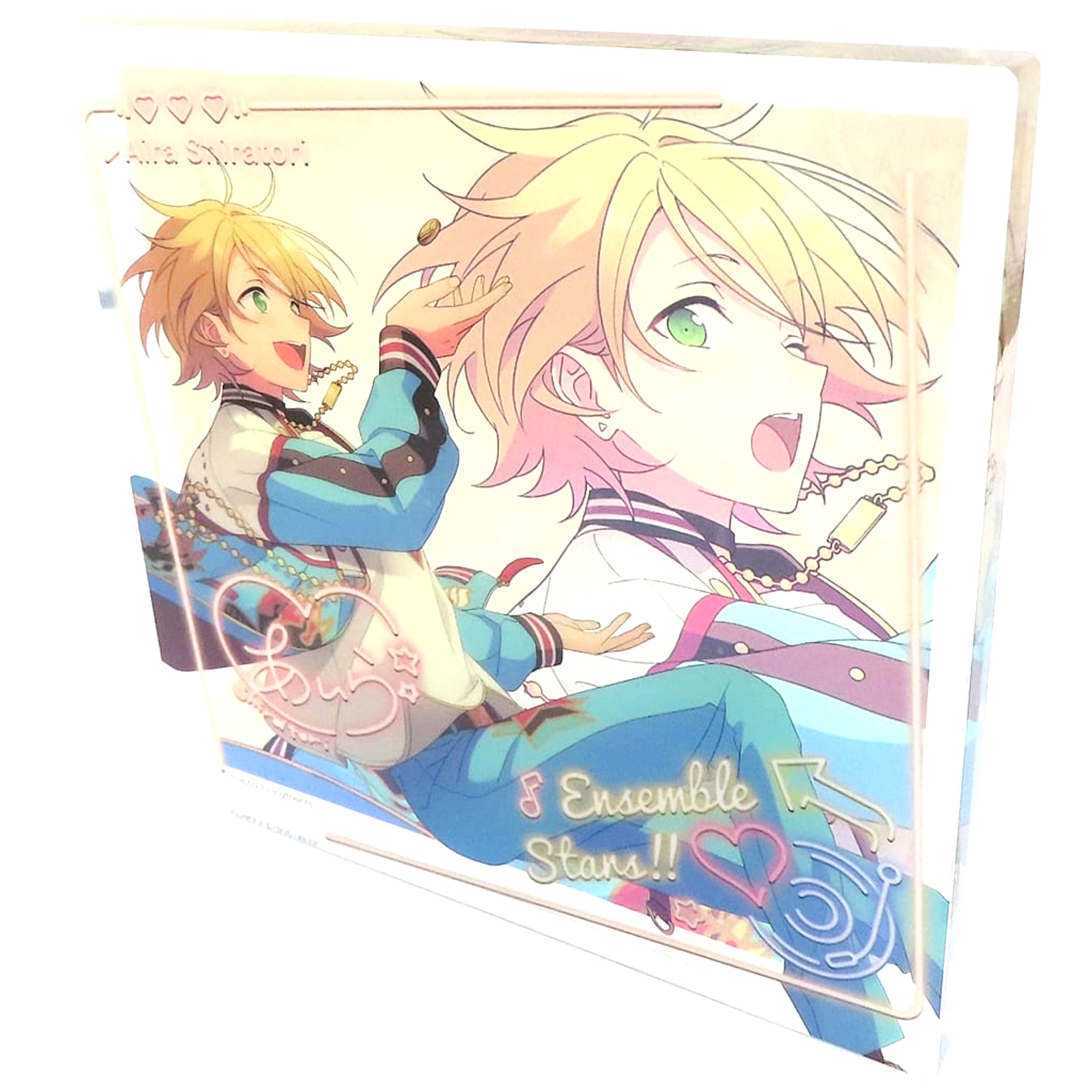 Aira Shiratori Ensemble Stars!! Commemorative Acrylic Block Square China 7th Anniversary [USED]