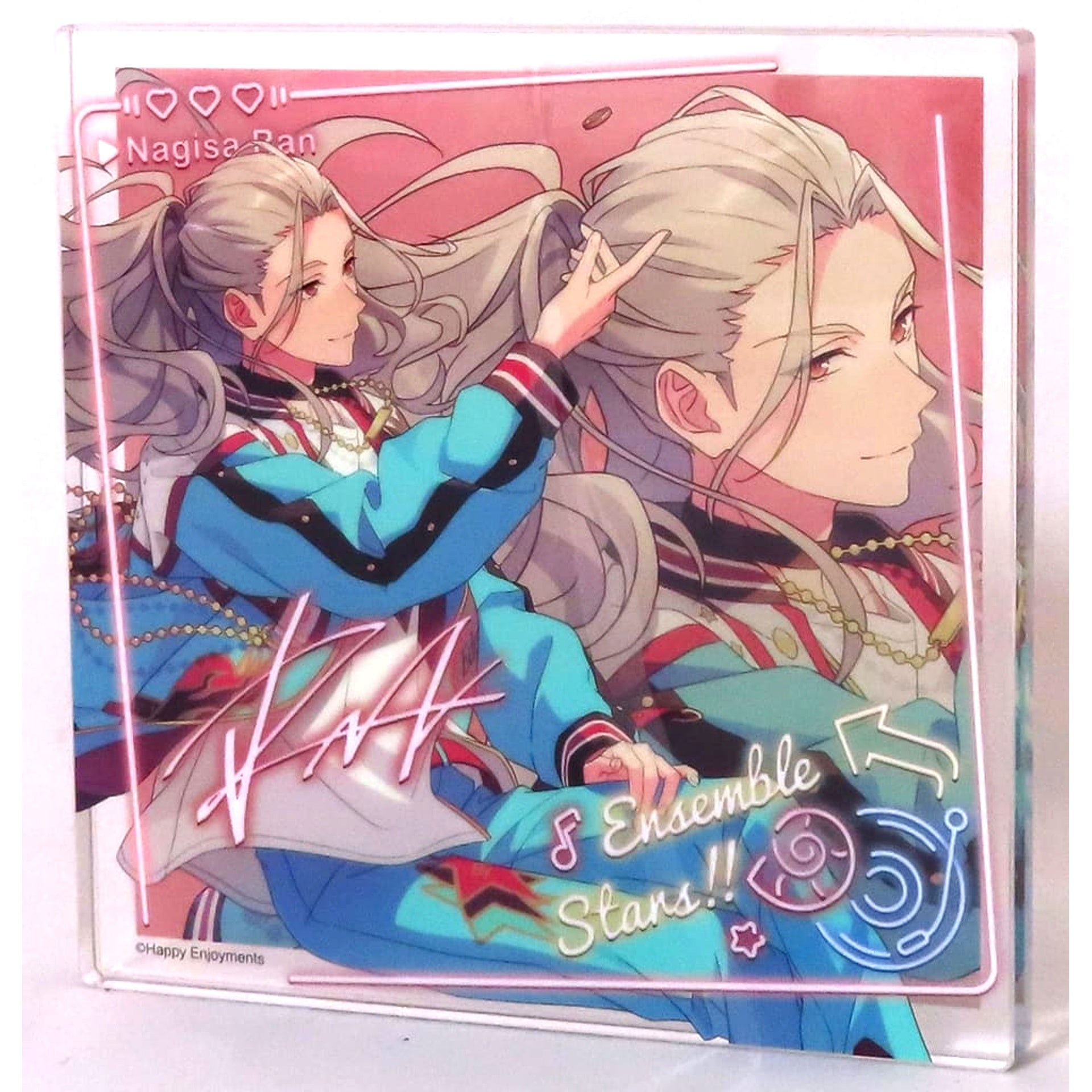 Nagisa Ran Ensemble Stars!! China 7th Anniversary Commemorative Goods Square Commemorative Acrylic Block [USED]