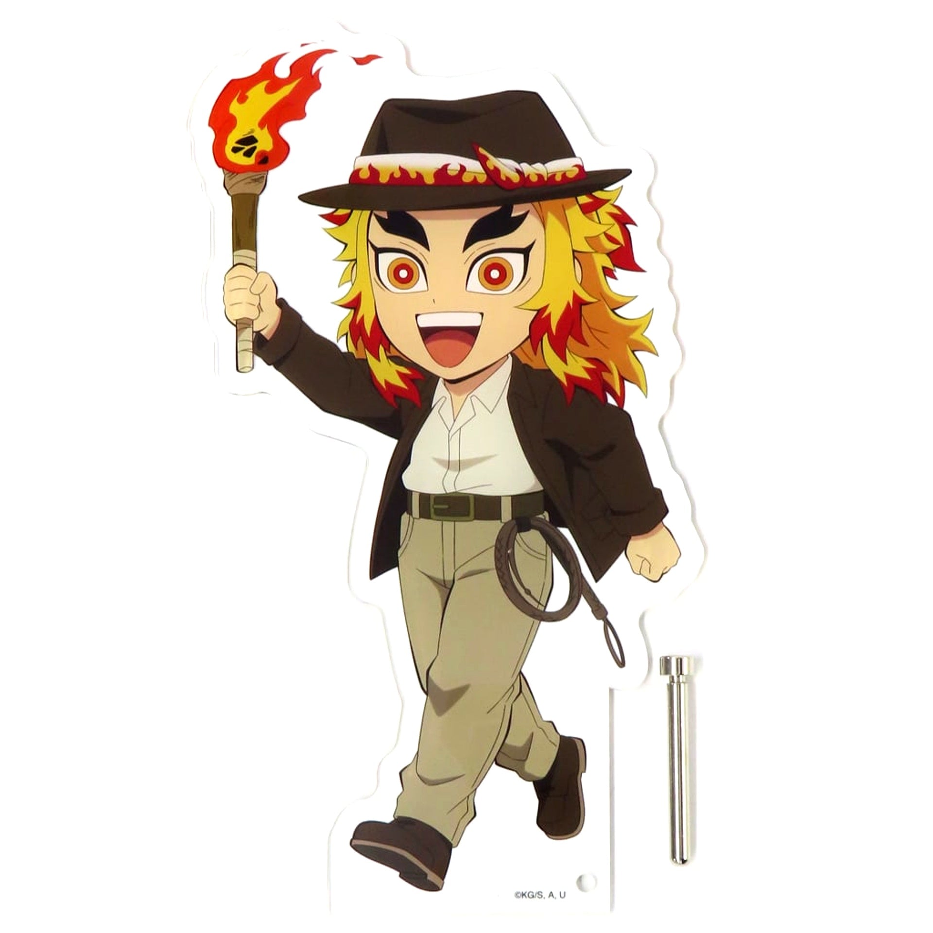 Kyojuro Rengoku BIG Acrylic Stand Demon Slayer x Sunshine City Total Concentration! Urban Legend of the Sun Chapter 2 Sky General Store Tenbou Park Limited [USED]