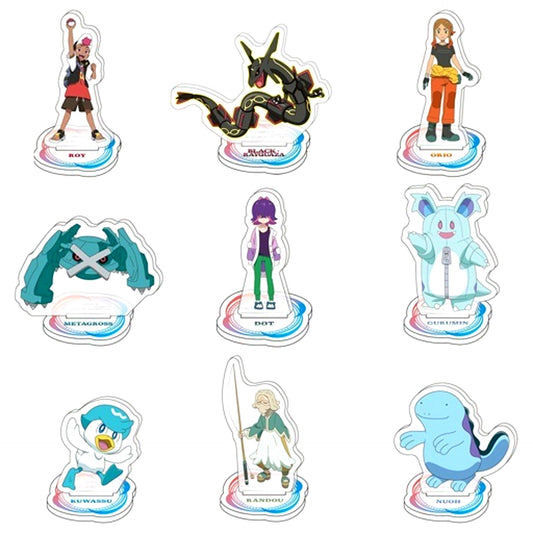 Set of 9 Pokemon Acrylic Stand Collection 2 [USED]
