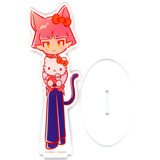 Opera x Hello Kitty 06. Illustration Character Acrylic Figure Welcome to Demon School! Iruma-kun x Sanrio Characters [USED]