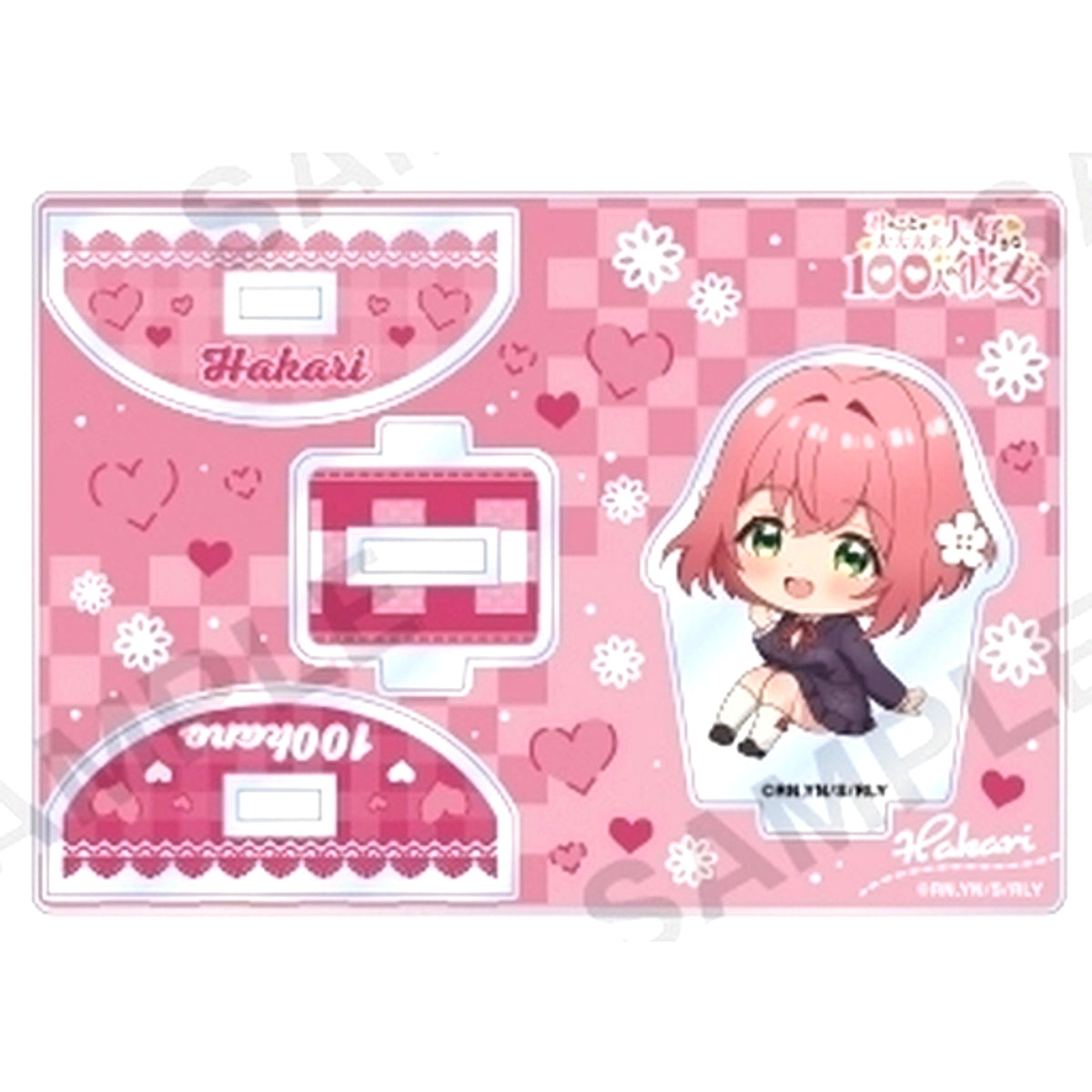 Hakari Hanazono The 100 Girlfriends Who Really, Really, Really, Really, Really Love You Koro Kore! Trading Acrylic Stand [USED]