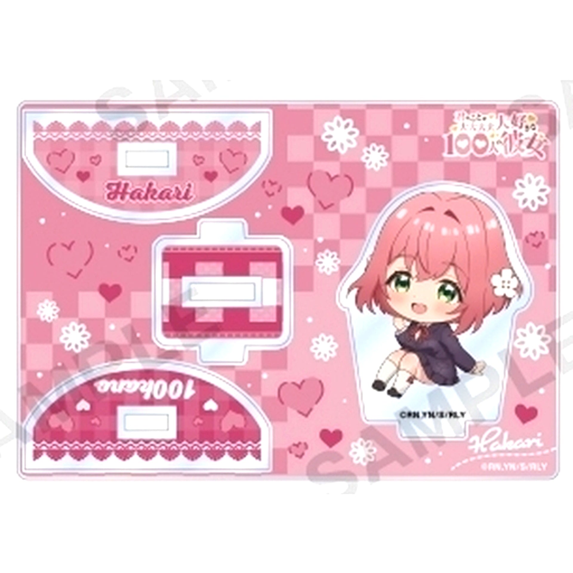 Hakari Hanazono The 100 Girlfriends Who Really, Really, Really, Really, Really Love You Koro Kore! Trading Acrylic Stand [USED]