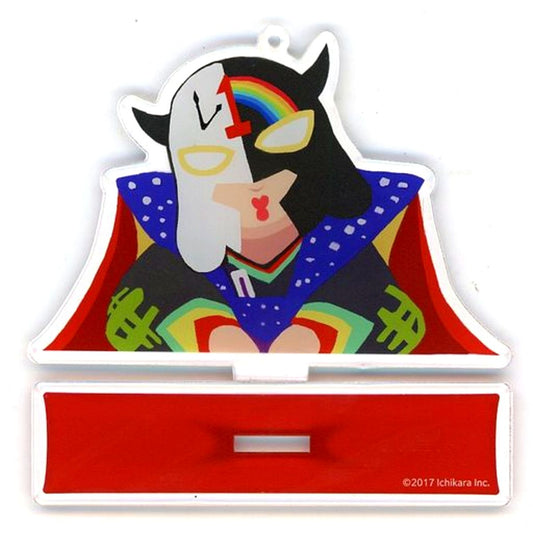 Masked Fukusuke Maimoto Keisuke Acrylic Stand Virtual YouTuber Nijisanji Maimoto Rikiichi [USED]