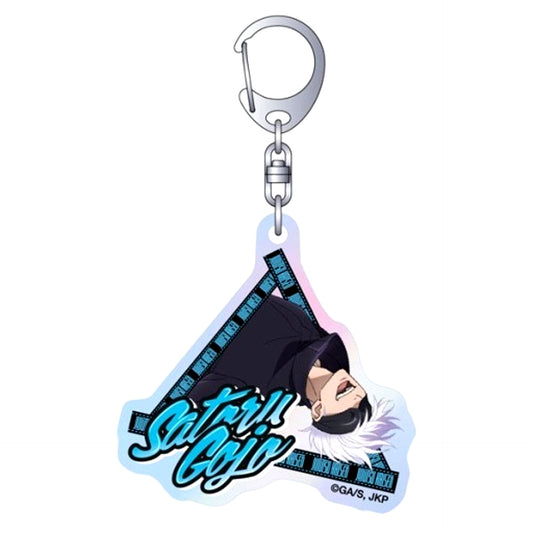 Satoru Gojo Parkour Jujutsu Kaisen Season 2 Aurora Acrylic Keychain [USED]