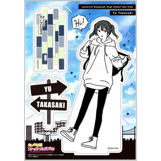 Yu Takasaki Osampo wa Kisetsu o Matotte. Acrylic Figure Love Live! Nijigasaki High School Idol Club [USED]
