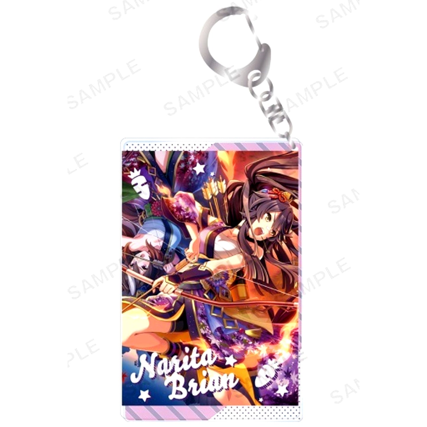 Narita Brian Umamusume Pretty Derby Trading Chararium Acrylic Keychain Vol.3 [USED]