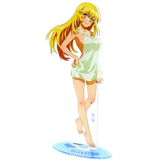 Misaki Shokuhou A Certain Scientific Railgun T BIG Acrylic Stand MOLLY.ONLINE Scratch Vol. 2 C-3 Prize [USED]