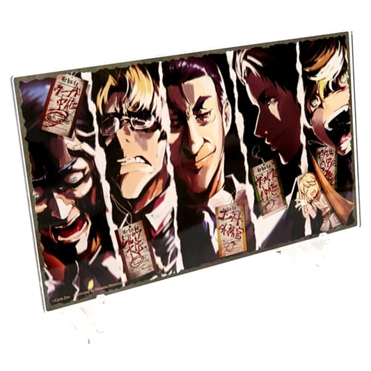 Vol. 10 Illustration G The Saga of Tanya the Evil Online Kujibikido B-7 Prize Acrylic Plate [USED]