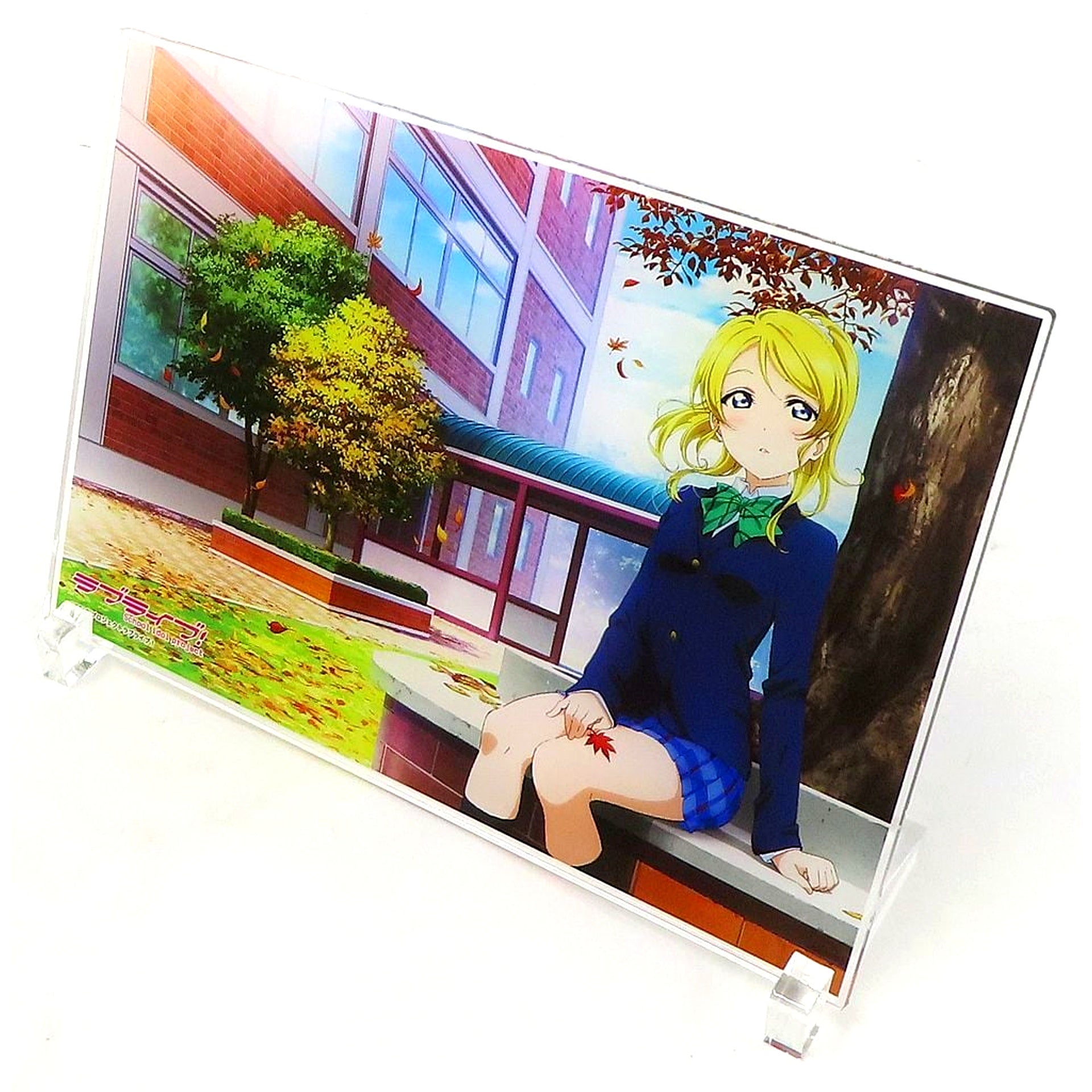 Eli Ayase A-2 Prize Big Acrylic Plate Kujibikido Love Live! Online Kuji Ver. LoveLive!Days - u's [USED]