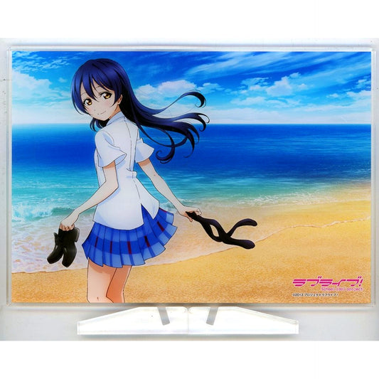 Umi Sonoda A-4 Prize Big Acrylic Plate Kujibikido Love Live! Online Kuji Ver. LoveLive!Days - u's [USED]