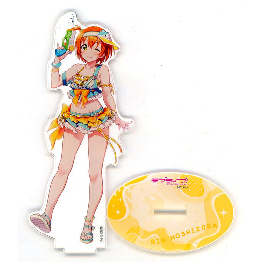 Rin Hoshizora B-5 Prize Acrylic Figure Kujibikido Love Live! Online Kuji Ver. LoveLive!Days - u's [USED]