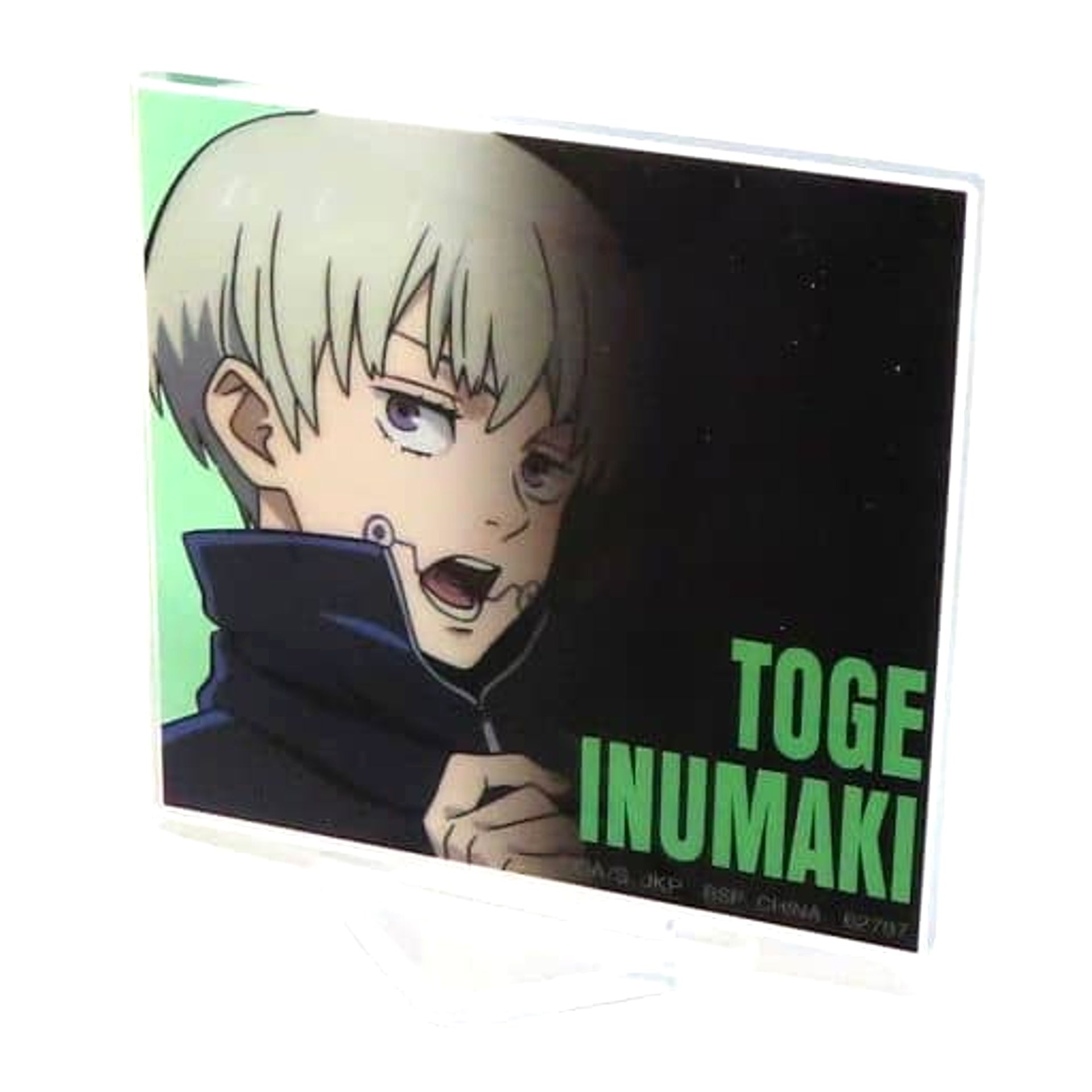 Ichiban Kuji Jujutsu Kaisen Shibuya Incident I Toge Inumaki Acrylic Stand Collection Prize P Acrylic Stands [USED]