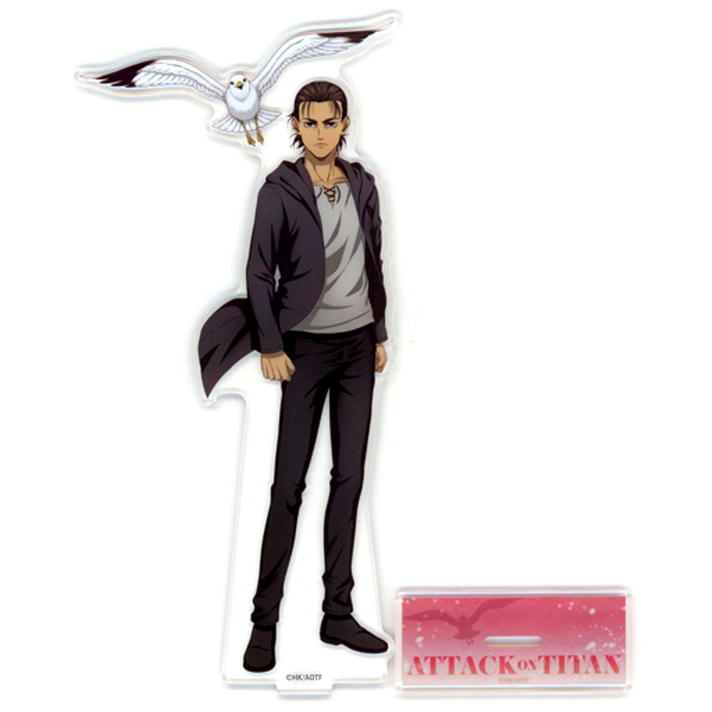 Eren Yeager Attack on Titan Wakudoki Kuji Fly to next HOPE ver. Acrylic Stand Prize E [USED]