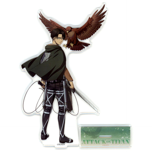 Levi H Prize Attack on Titan Waku Doki Kuji Fly to next HOPE Ver. Acrylic Stand [USED]