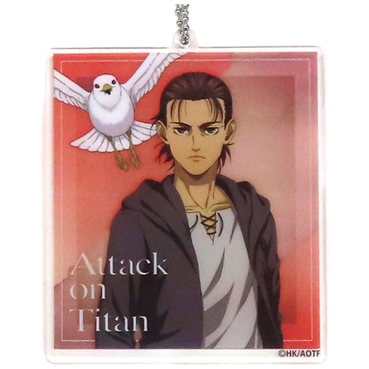 Ellen Yeager Attack on Titan Waku Doki Kuji Fly to Next Hope Ver. Acrylic Keychain Prize I [USED]