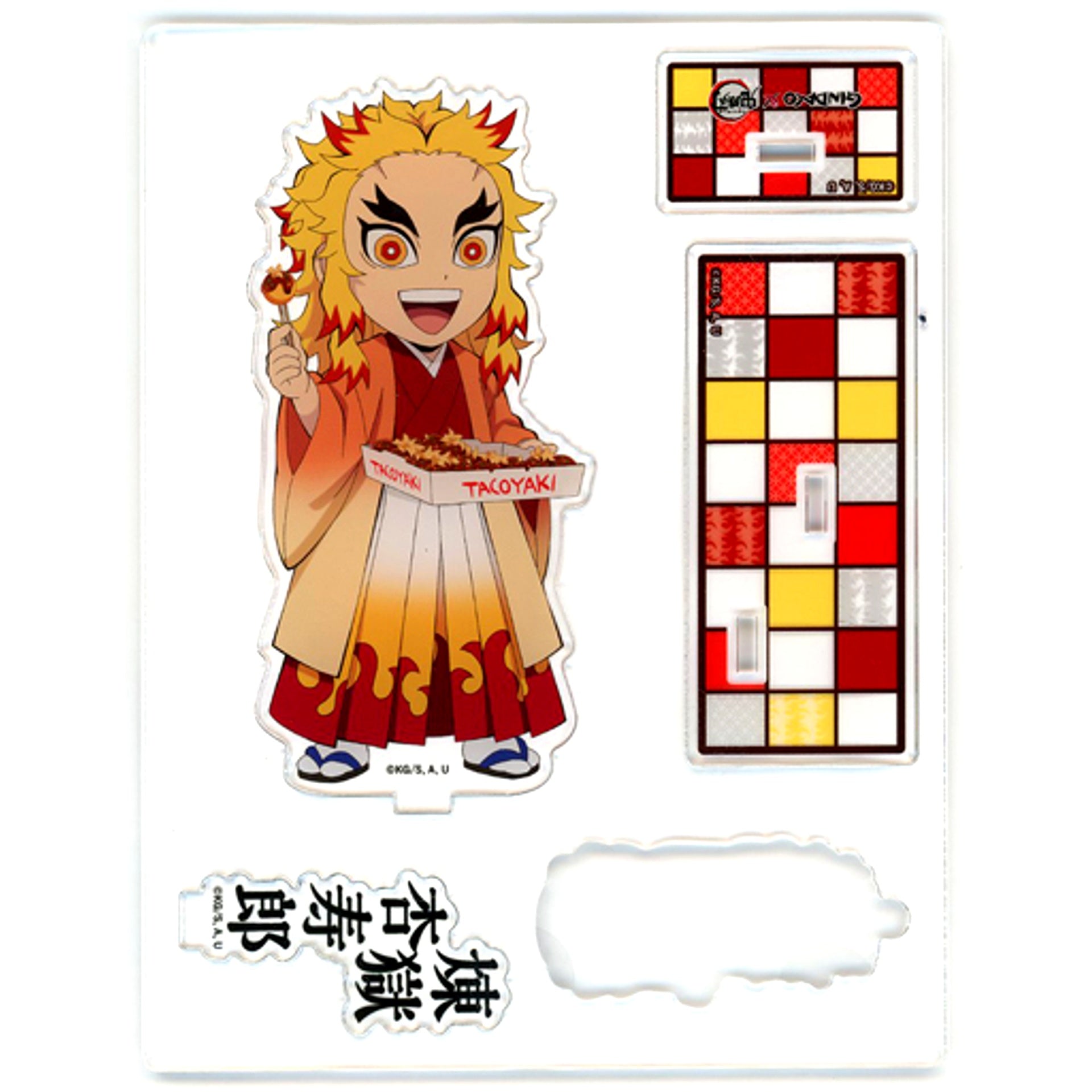 Single Item Kyojuro Rengoku Big Acrylic Stand Tsukiji Gindaco x Demon Slayer Kyojuro Set Made-to-Order Ltd [USED]