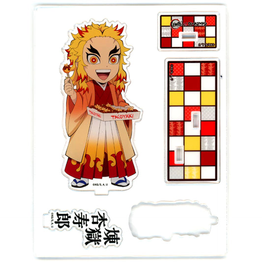 Single Item Kyojuro Rengoku Big Acrylic Stand Tsukiji Gindaco x Demon Slayer Kyojuro Set Made-to-Order Ltd [USED]