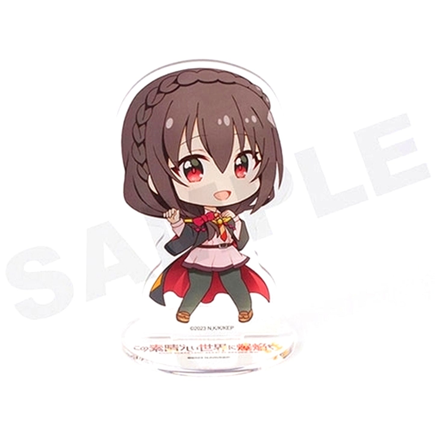 Yunyun Acrylic Figure Stand KonoSuba An Explosion on This Wonderful World [USED]