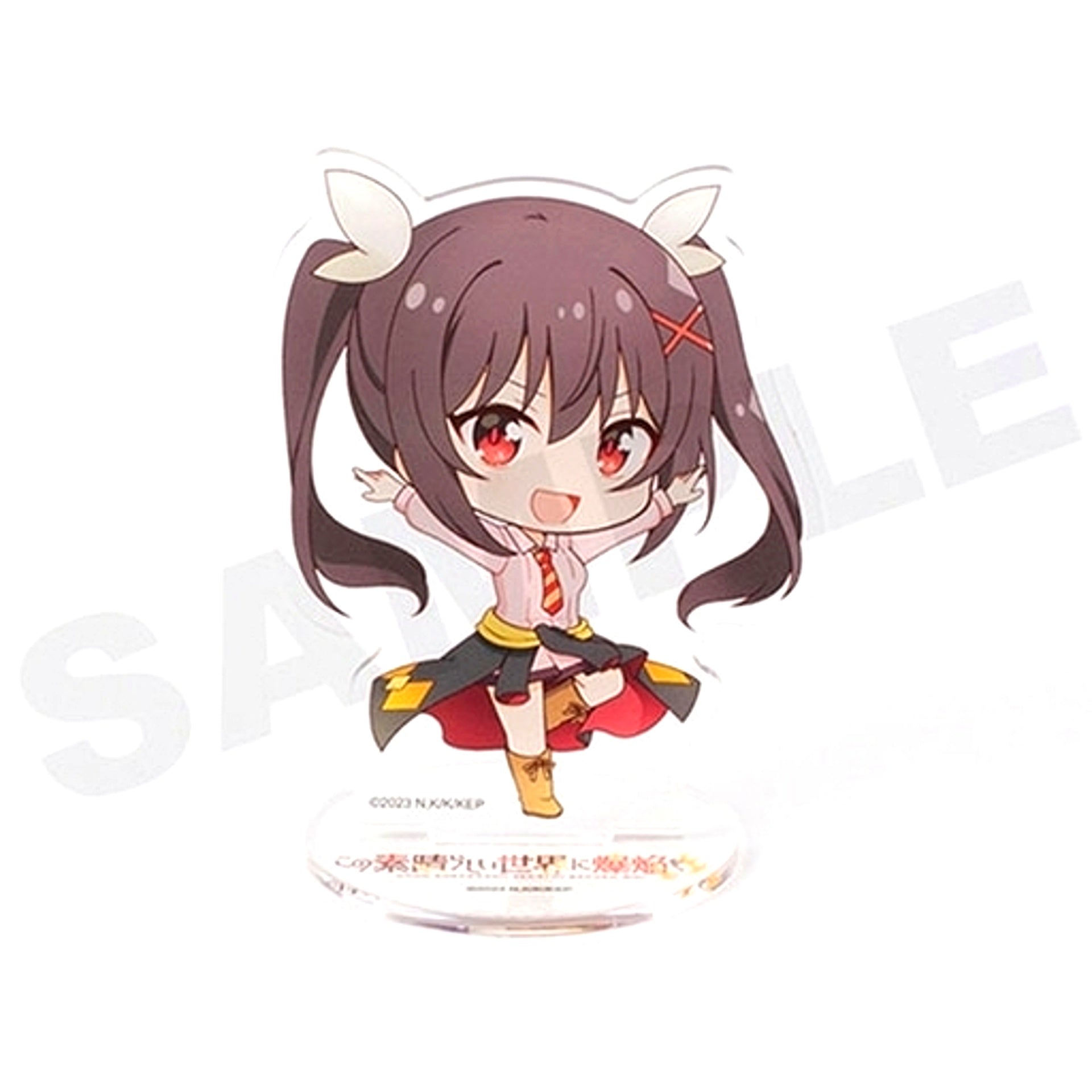 Funifura Acrylic Figure Stand KonoSuba An Explosion on This Wonderful World [USED]