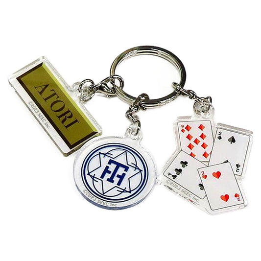 Haruto Atori Trump Ver. Tasokare Hotel Re:Newal Kujibikido Online Kiji Three Motif Charms Prize B-5 Charm [USED]