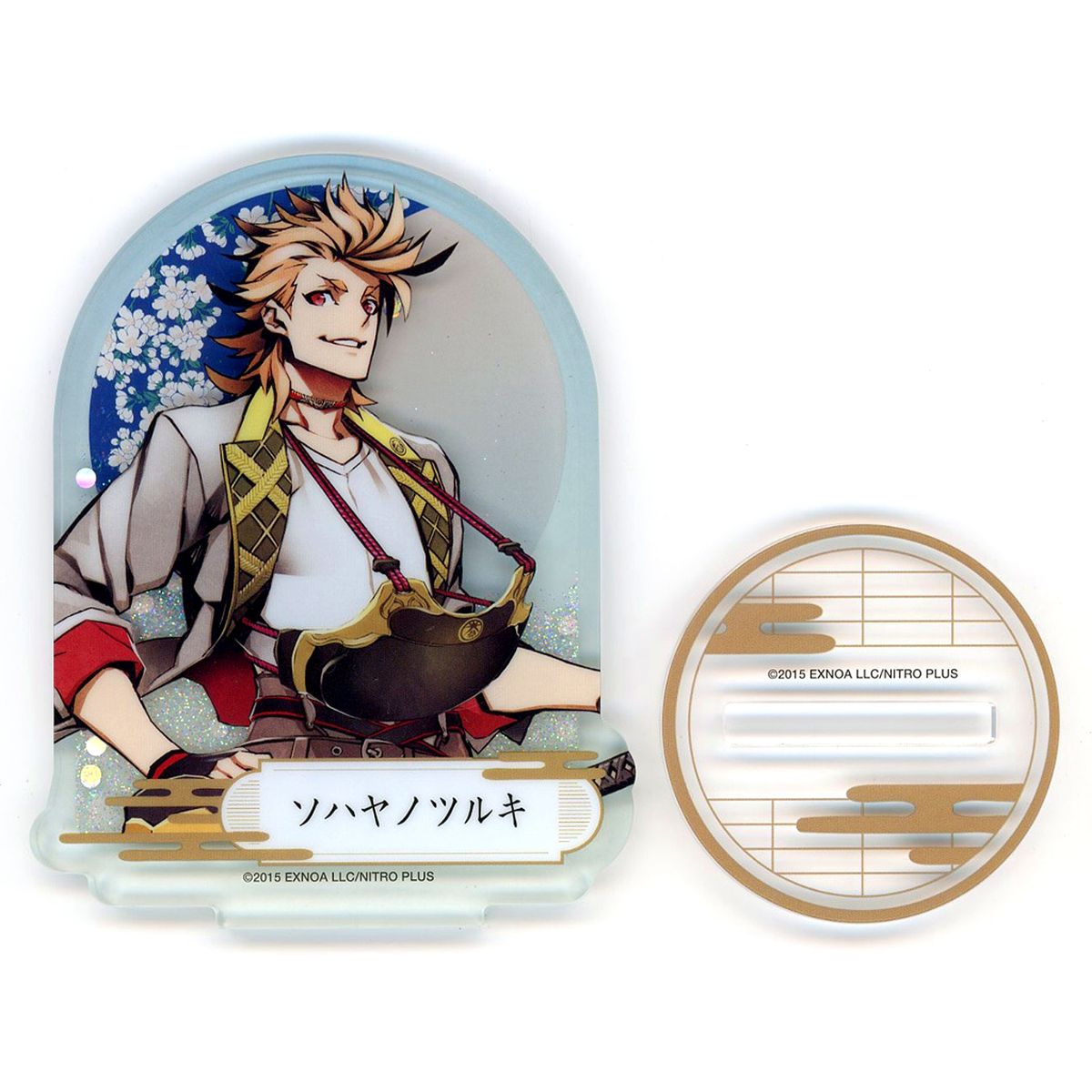 Sohayanotsurugi Touken Ranbu ONLINE Service 9th Anniversary Commemoration: Ba Kyu Ko Kyu Fair Prism Acrylic Stand [USED]