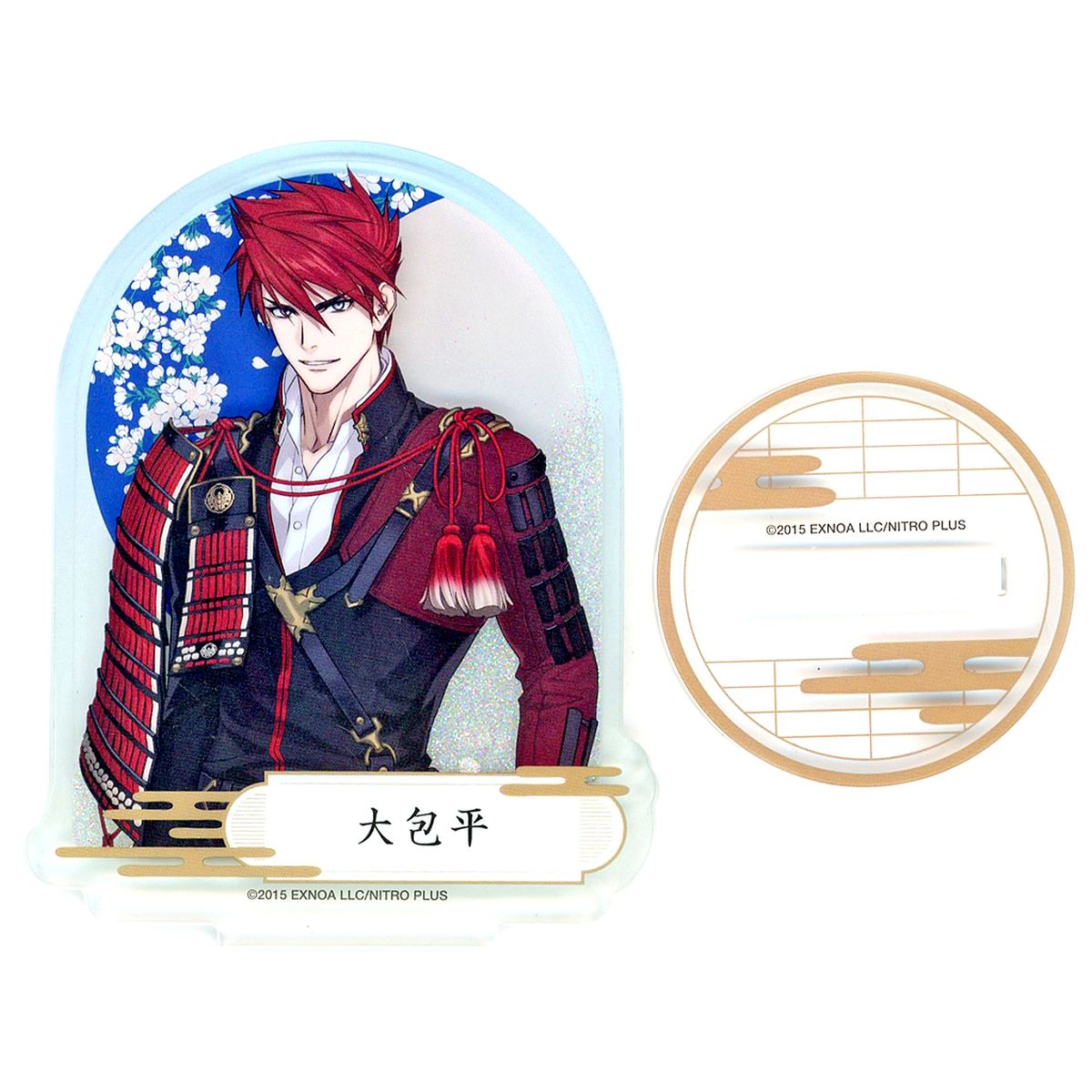 Ookanehira Touken Ranbu ONLINE Prism Acrylic Stand 9th Service Anniversary Fair [USED]