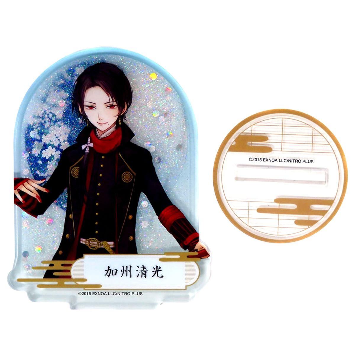 Kashuu Kiyomitsu Touken Ranbu ONLINE Prism Acrylic Stand 9th Service Anniversary Bakukyu Fair [USED]