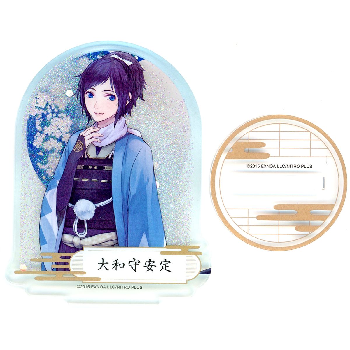 Yamatonokami Yasusada Touken Ranbu ONLINE Prism Acrylic Stand 9th Service Anniversary Fair [USED]