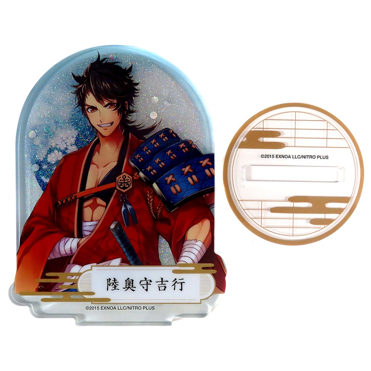 Mutsunokami Yoshiyuki Touken Ranbu ONLINE Prism Acrylic Stand 9th Service Anniversary Fair [USED]