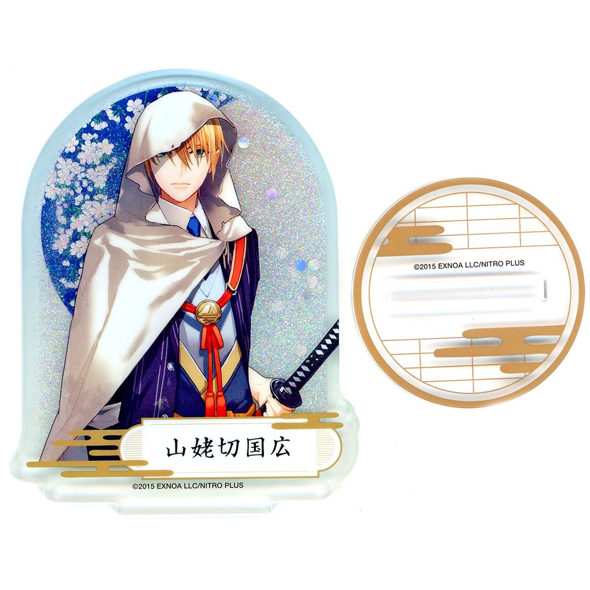 Yamanbagiri Kunihiro Touken Ranbu ONLINE Prism Acrylic Stand 9th Service Anniversary Fair [USED]