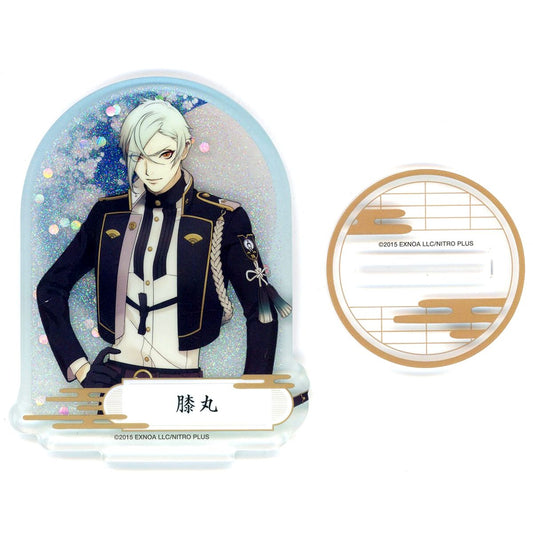 Hizamaru Touken Ranbu ONLINE Prism Acrylic Stand 9th Service Anniversary Fair [USED]