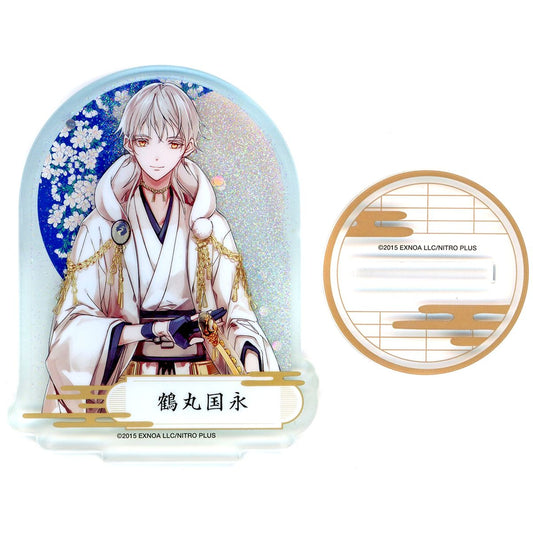 Tsurumaru Kuninaga Touken Ranbu ONLINE Prism Acrylic Stand 9th Service Anniversary Bakukyu Fair [USED]