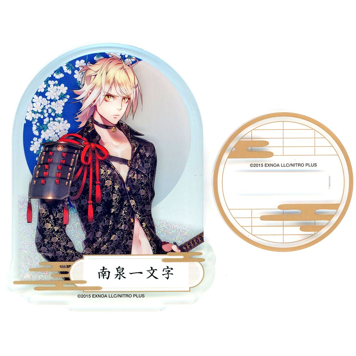 Nansen Ichimonji Touken Ranbu ONLINE Prism Acrylic Stand 9th Service Anniversary Fair [USED]