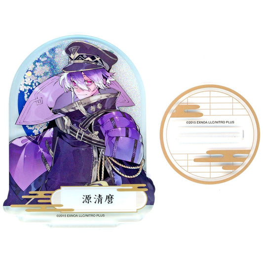Minamoto Kiyomaro Touken Ranbu ONLINE Prism Acrylic Stand 9th Service Anniversary Fair [USED]