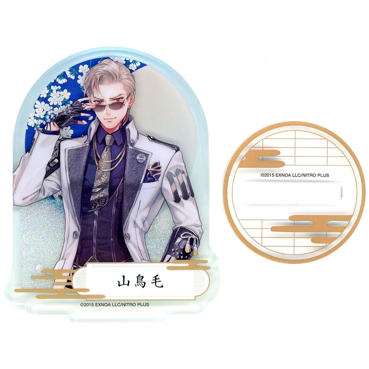 Sanchoumou Touken Ranbu ONLINE Prism Acrylic Stand Service 9th Anniversary Commemoration: Ba Kyu Ko Kyu Fair [USED]