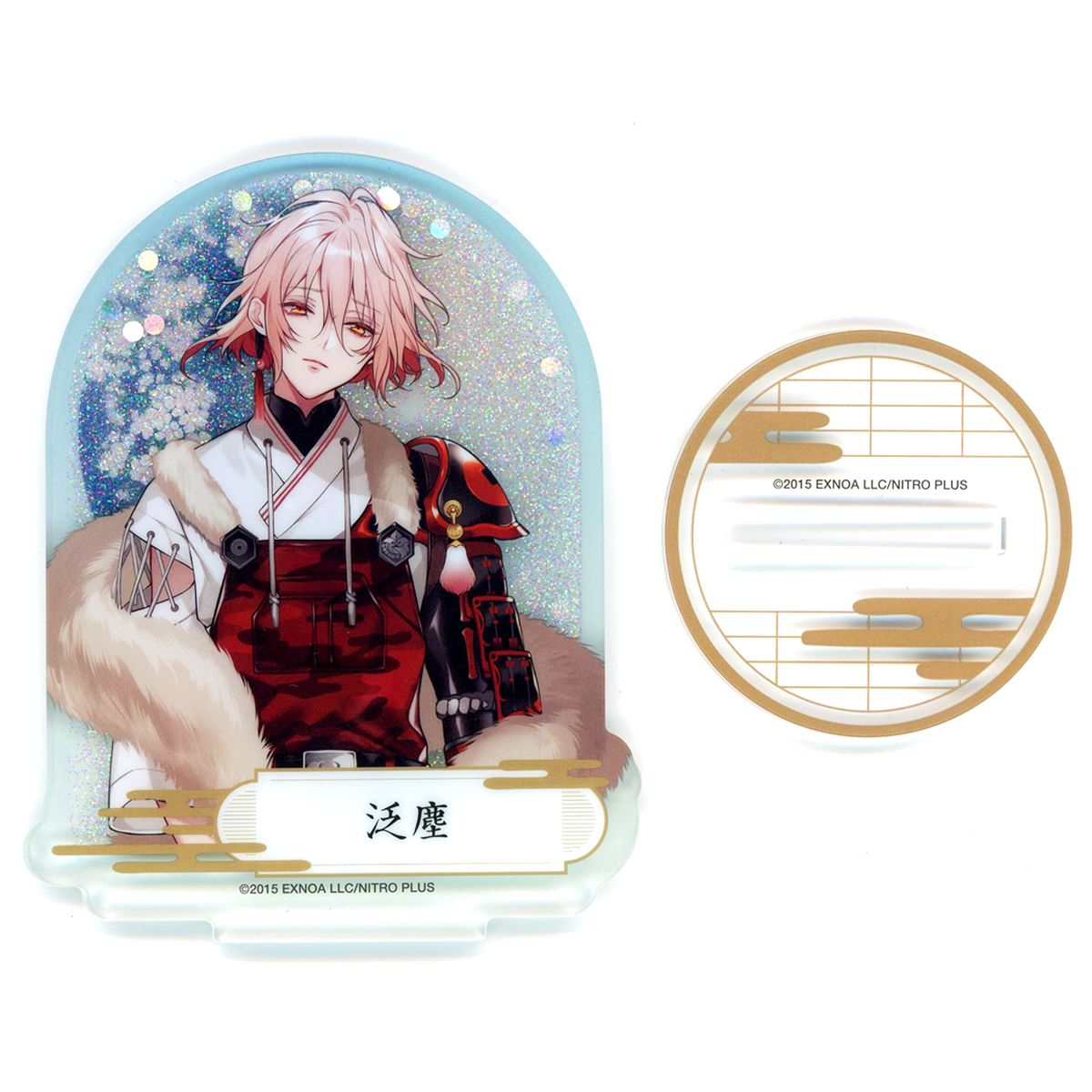 Hanjin Touken Ranbu ONLINE Service 9th Anniversary Commemoration: Ba Kyu Ko Kyu Fair Prism Acrylic Stand [USED]
